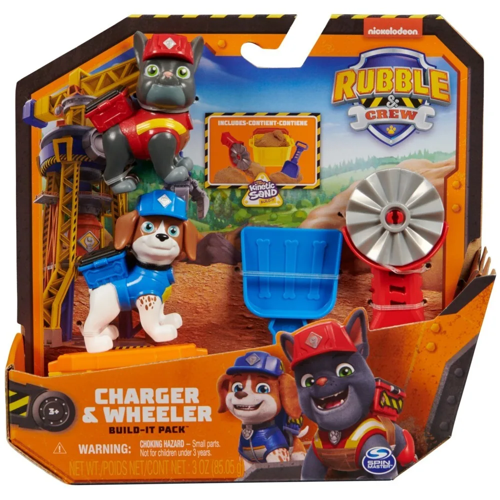 Spin Master 28503 20141514 — Набор из 2 фигурок щенков и кинетический песок Щенячий патруль 20141514