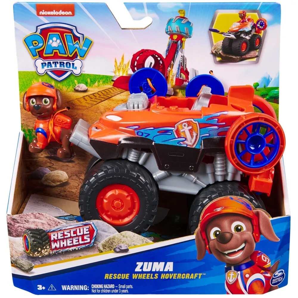 Psi Patrol - Zuma Rescue Wheels транспортное средство с ракетной установкой + фигурка собаки 20145754 / артикул 17776 6069332 20145754 / GTIN 778988453377