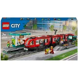 Конструктор LEGO City 60423 Городской трамвай со станцией — фото 2
