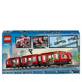 Конструктор LEGO City 60423 Городской трамвай со станцией — фото 4