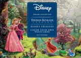 Раскраска-открытка Disney Dreams Collection - Принцессы Диснея Thomas Kinkade Studios, 24 стр. — фото 1
