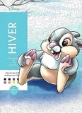 Раскраска по номерам Coloriages mysteres Disney - Зима, 128стр. — фото 1