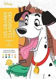 Раскраска по номерам Coloriages mysteres Disney -Les Grands classiques Tome 6, 128стр. — фото 1
