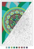 Раскраска по номерам Coloriages mysteres Disney Mandalas - раскраска Дисней Мандала / 9782019461669 — фото 3