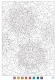 Раскраска по номерам Coloriages mysteres Disney Mandalas - раскраска Дисней Мандала / 9782019461669 — фото 5