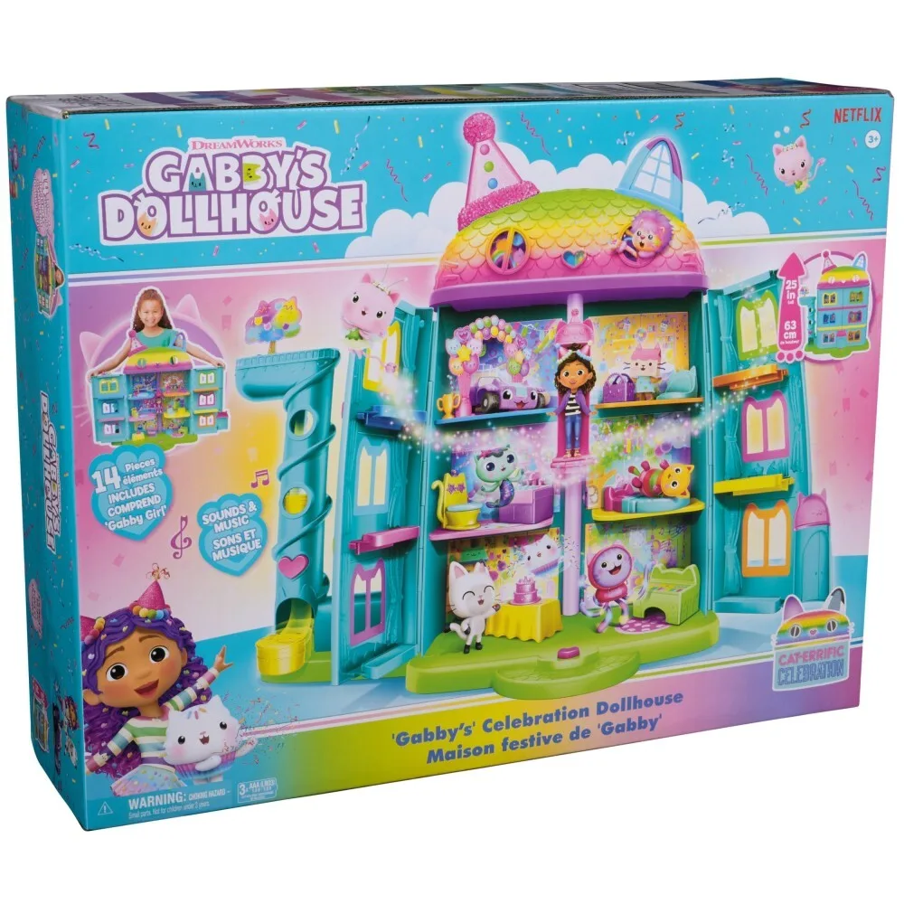 Кошачий домик Gabi - Rainbow Gabi Набор для кошачьего домика с аксессуарами Звук 6071380 / артикул 36200 6071380 6070742 / GTIN 681147039674
