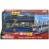Majorette - MAN Lion's City 10 E Светозвуковой автобус 22,5 см 3743008 / артикул 3743008 / GTIN 3467452075456 — фото 1