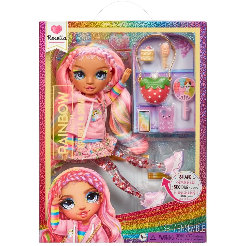 Rainbow High - Модная кукла Розетта (розовая) Sparkle & Shine 427780 / артикул 427827 427780 / GTIN 035051427780