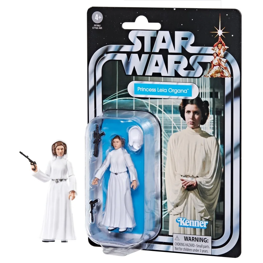 Hasbro Star Wars Vintage - Лея Органа 9,5 см фигурка Звездные войны: Новая надежда F9785 / артикул E7763 F9785 / GTIN 5010996218636