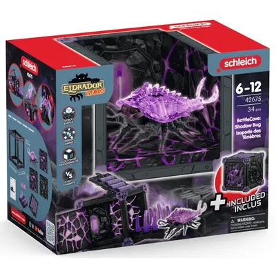 Schleich Eldrador Creatures - BattleCave + Shadow Worm 42675
