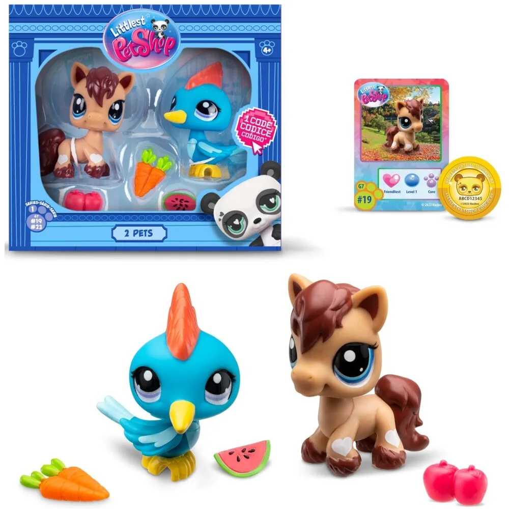 Littlest Pet Shop - Фиеста на ферме Набор с двумя животными 2-PAK + аксессуары LPS00525 / артикул LPS00525 6 / GTIN 5904754607957