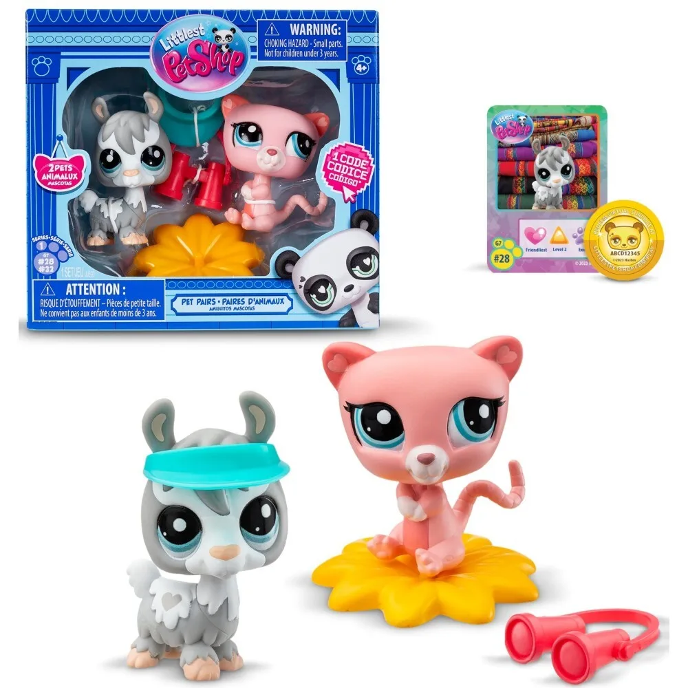 Littlest Pet Shop - игровой набор пряток с двумя животными 2-PAK + аксессуары LPS00525 / артикул LPS00525 5 / GTIN 5904754607957