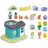 Playmobil Junior 71690 Отель для животных с кормушкой 21 деталь — фото 3