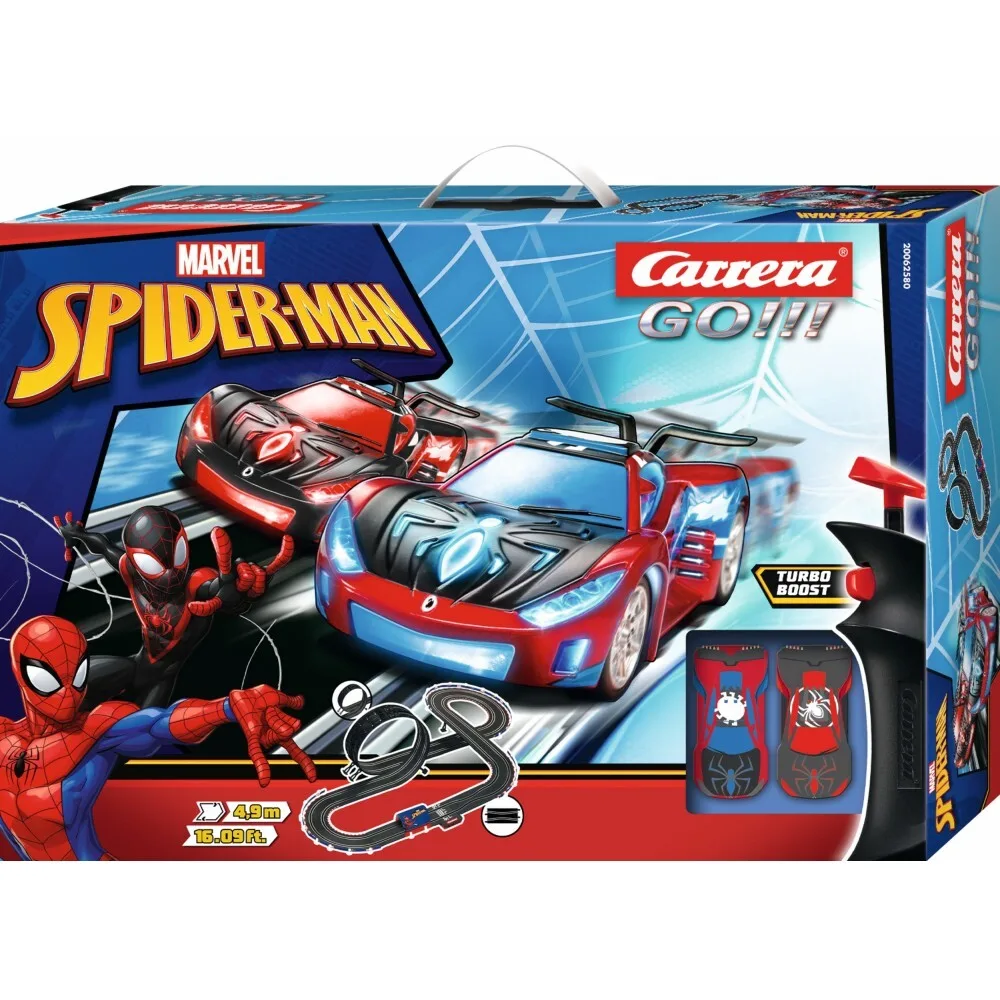 Гоночный трек Carrera Spider-Man Racing 62580 4.9 м с 2 машинками 62580