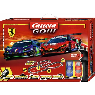 Гоночный трек Carrera Ferrari Power Racing 62575 8.6 м с 2 машинками 62575