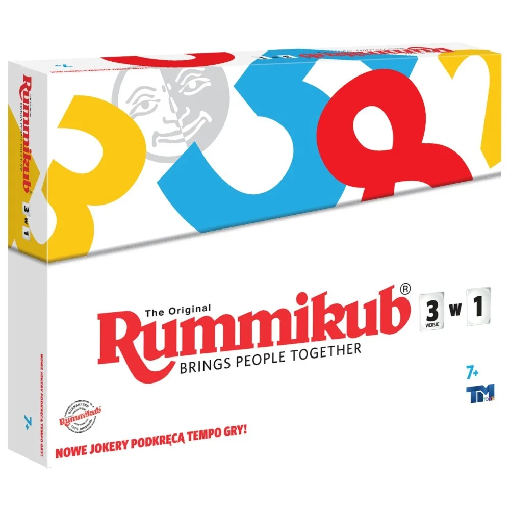 Игра-головоломка Руммикуб 3 в 1 LMD8613 / артикул LMD8613 / GTIN 5904754608503