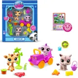 Littlest Pet Shop - Набор Сафари с тремя животными 3-PAK + аксессуары LPS00524 / артикул LPS00524 / GTIN 885561005240 — фото 1