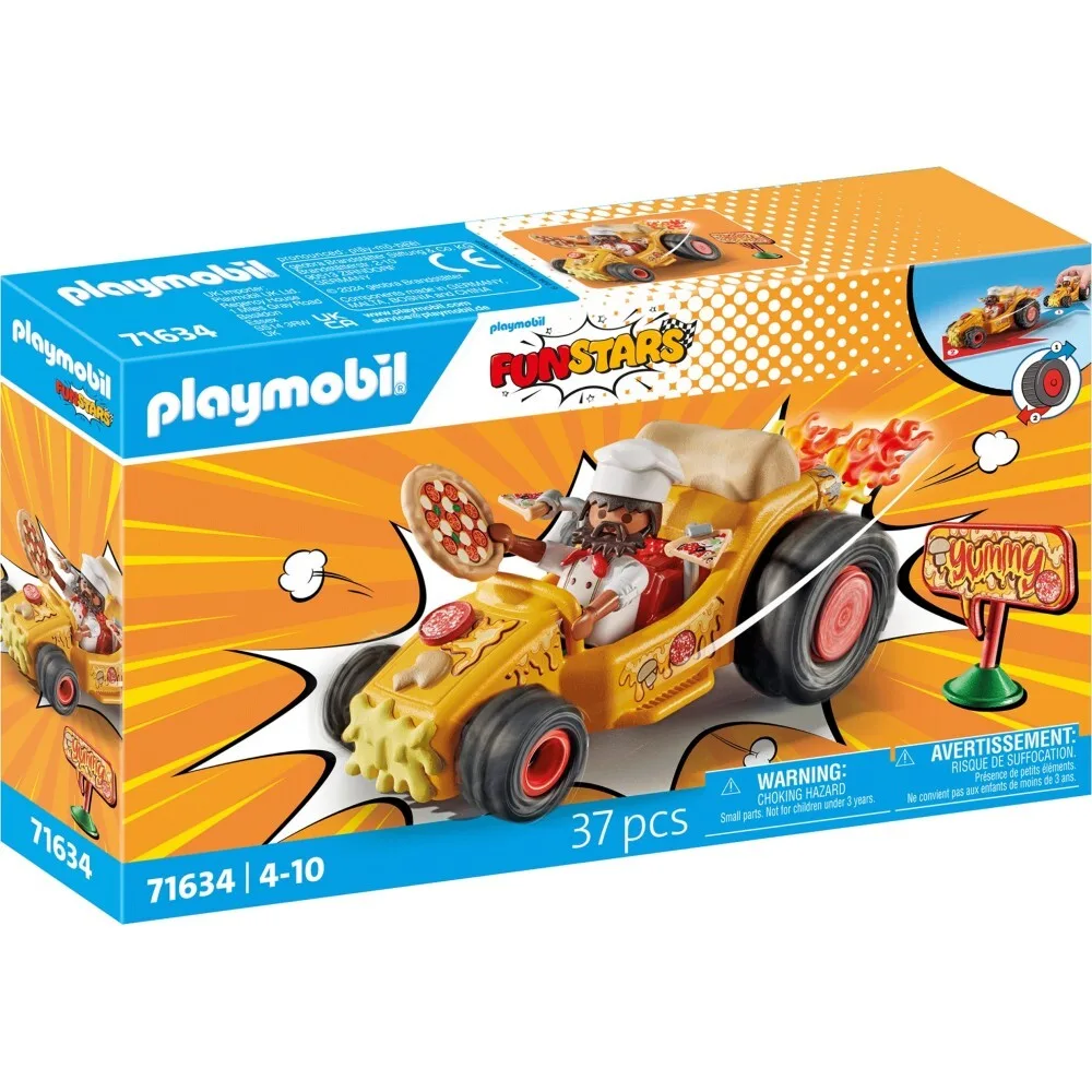 Playmobil - Funstars Racing: Pizza Go-Kart 71634 / артикул 71634 / GTIN 4008789716347