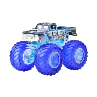 Hot Wheels Monster Trucks - Металлическая полноприводная машина BigFoot Power Smashers HYJ28