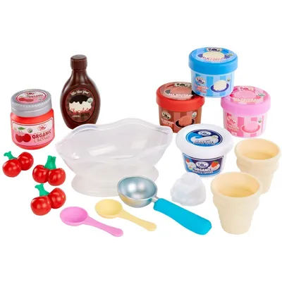 Little Tikes - Набор для приготовления мороженого Creative Chefs + 17 аксессуаров 639661