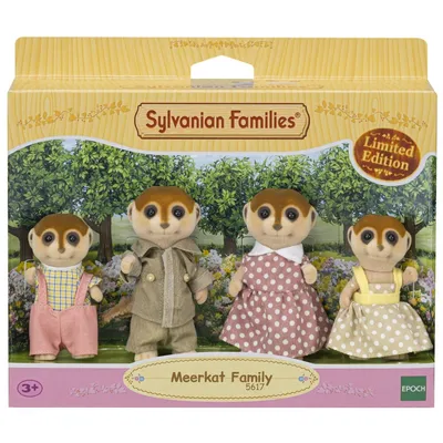 Sylvanian Families - Семья пуриканов 5617