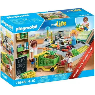Playmobil 71648 my Life Экологичный супермаркет 65 деталей