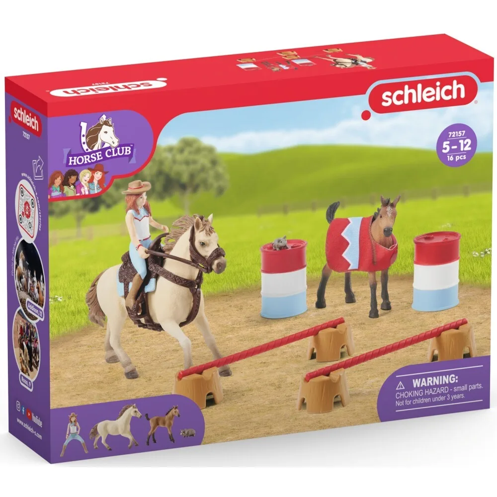 Schleich Конный клуб - Первые шаги на ранчо 72157 / артикул 72157 / GTIN 4059433580418