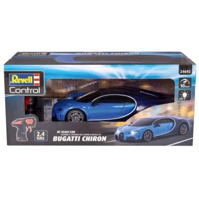 Радиоуправляемый автомобиль Revell Control Bugatti Chiron 24692 1:24 2,4 ГГц