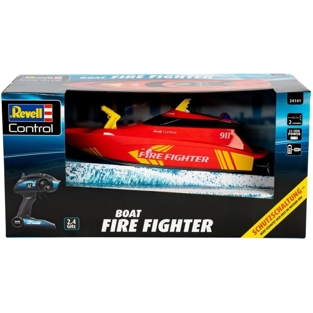 Revell - Control RC Fireboat с дистанционным управлением 2.4GHz 24141 / артикул 24141 / GTIN 4009803024141
