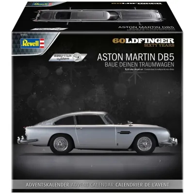 Revell - James Bond Advent Calendar Aston Martin DB5 1:24 Автомобиль для самостоятельной сборки 01055