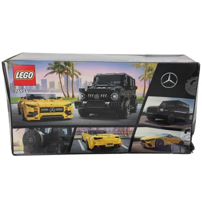 Конструктор LEGO Speed Champions Mercedes-AMG G 76924 63 и Mercedes-AMG SL 63