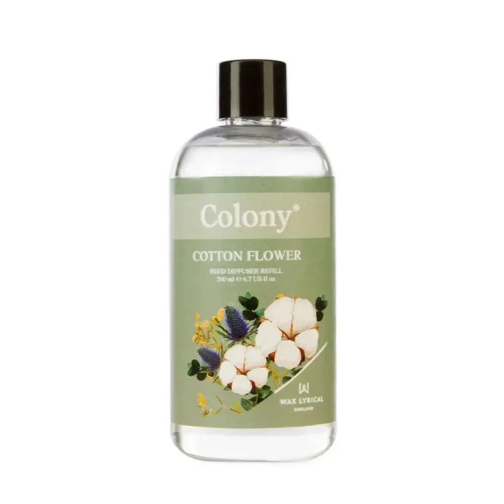Wax Lyrical Сменный блок диффузора Colony, 200 мл Цветок хлопка