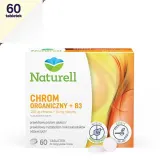 Naturell Organic Chromium + B3 - 60 сосательных таблеток — фото 1