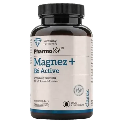 Pharmovit Магний + B6 Актив - 120 капсул