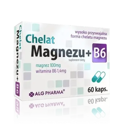 Alg Pharma Магний хелат + B6 - 60 капсул