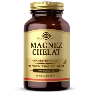 Диетическая добавка Solgar Magnesium Chelate, 100 капсул