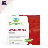 Диетическая добавка Naturell Methyl B-12 500, 60 таблеток — фото 1