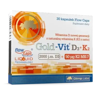 Olimp Gold-Vit D3+K2 - 30 капсул