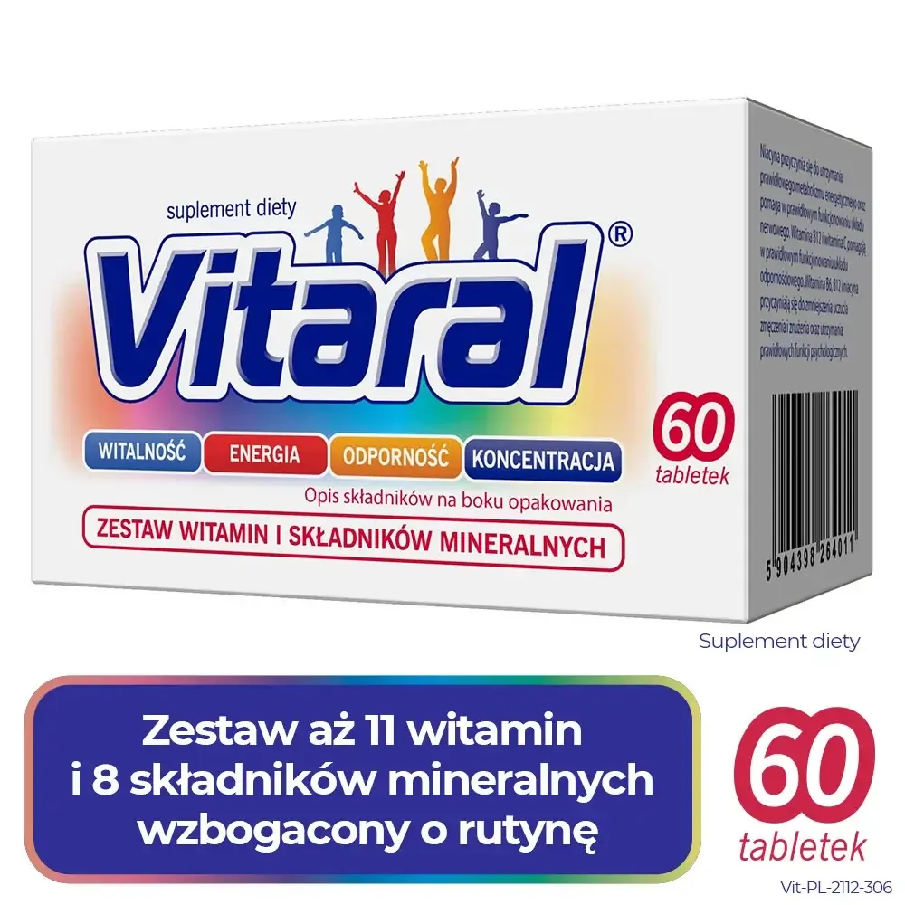 Диетическая добавка Витарал, 60 таблеток