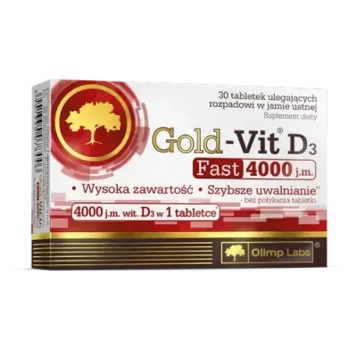 Olimp Gold-Vit D3 Fast 4000 - 30 таблеток