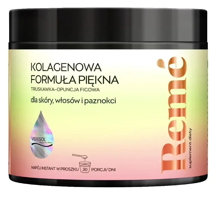 Reme Коллаген Формула красоты - клубника - колючая груша, 150 г