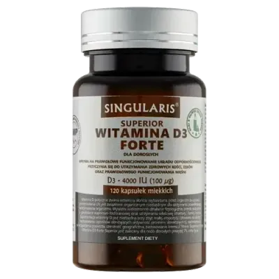 Singularis Superior Vitamin D3 Forte 4000 IU - 120 капсул