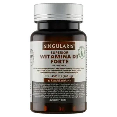 Singularis Superior Vitamin D3 Forte 4000 - 60 капсул