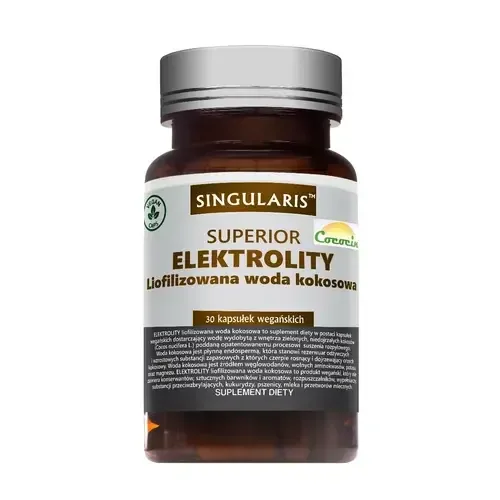 Singularis Superior Electrolytes - сублимированная кокосовая вода, 30 капсул