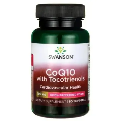 Swanson Коэнзим Q-10 с токотриенолами - 60 капсул