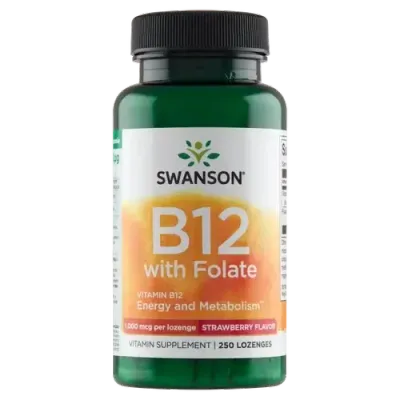 Swanson Vitamin B12 Lozenges - 250 таблеток