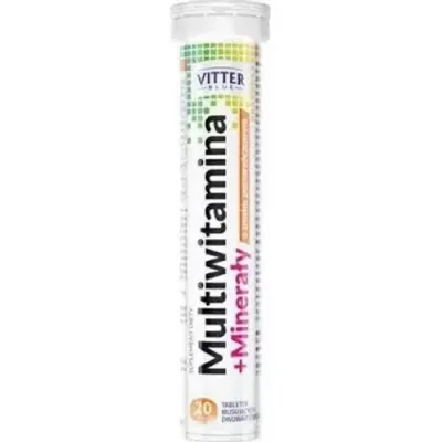 Vitter Blue Multivitamin + Minerals - 20 шипучих таблеток