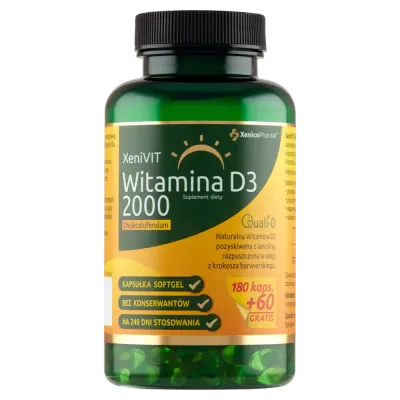 XeniVIT Витамин D 2000 - 240 капсул
