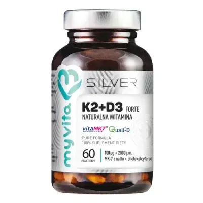 MyVita Silver K2+D3 Forte - 120 капсул