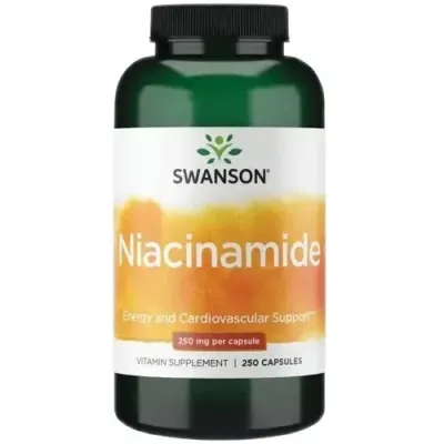 Swanson Ниацинамид 250 мг - 250 капсул